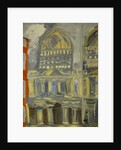 St Paul's Cathedral reflected, 2015 by Cosima Duggal