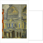 St Paul's Cathedral reflected, 2015 by Cosima Duggal