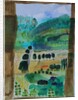 View of fields from window, 2009 by Cosima Duggal