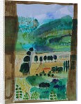 View of fields from window, 2009 by Cosima Duggal