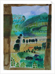 View of fields from window, 2009 by Cosima Duggal