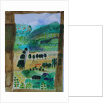 View of fields from window, 2009 by Cosima Duggal