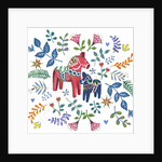 Swedish Dala Horse, 2018 by Elizabeth Rider