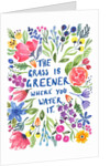 Greener Grass, 2018 by Elizabeth Rider