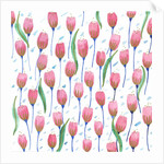 Pink Tulips, 2017 by Elizabeth Rider