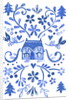 Blue Cottage, 2017 by Elizabeth Rider