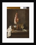 Still Life with a Rib of Beef, 1739 by Jean-Baptiste Simeon Chardin