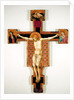 Painted Crucifix, c.1325-35 by Florentine School