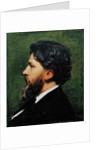 Portrait of Philippe Burty, 1874 by Charles Emile Auguste Carolus-Duran
