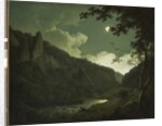 Dovedale by Moonlight, c.1784-85 by Joseph Wright of Derby