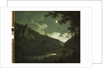 Dovedale by Moonlight, c.1784-85 by Joseph Wright of Derby