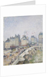 Pont Neuf, Paris, 1901 by Camille Pissarro
