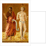 St. John the Baptist and St. Sebastian, c.1450-70 by Giovanni Boccati or Boccatto