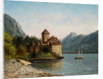 The Castle of Chillon, Evening, c.1872 by Gustave Courbet