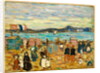Bathing Tents, St. Malo, 1907 by Maurice Brazil Prendergast