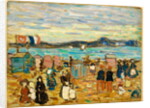 Bathing Tents, St. Malo, 1907 by Maurice Brazil Prendergast