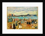 Bathing Tents, St. Malo, 1907 by Maurice Brazil Prendergast