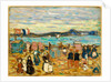 Bathing Tents, St. Malo, 1907 by Maurice Brazil Prendergast