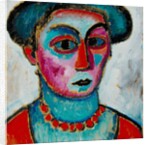Head of a Woman, c.1912 by Alexej von Jawlensky