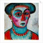 Head of a Woman, c.1912 by Alexej von Jawlensky