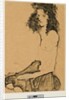 Girl with Black Hair, 1911 by Egon Schiele