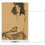 Girl with Black Hair, 1911 by Egon Schiele