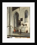 Interior of the Old Church at Delft, 1653/55 by Emanuel de Witte