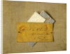 The Letter Revenge, before 1892 by Frederic Edwin Church
