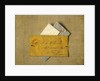 The Letter Revenge, before 1892 by Frederic Edwin Church