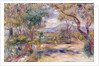 Paysage a Cannes c.1914 by Pierre Auguste Renoir