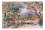Paysage a Cannes c.1914 by Pierre Auguste Renoir