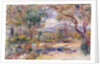 Paysage a Cannes c.1914 by Pierre Auguste Renoir