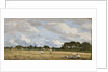 Haymaking, c.1870-90 by Eugene Louis Boudin