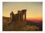 Temple of the Sibyl, Tivoli, 1876 by Jasper Francis Cropsey