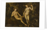 Adam and Eve in the Garden of Eden, c.1590-1610 by School Dutch