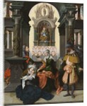 Holy Family with St. Anne and St. Joachim, 1525 by Flemish School