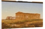 The Temple of Neptune, Paestum, 1847 by John Frederick Kensett