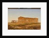The Temple of Neptune, Paestum, 1847 by John Frederick Kensett