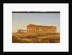 The Temple of Neptune, Paestum, 1847 by John Frederick Kensett