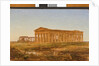 The Temple of Neptune, Paestum, 1847 by John Frederick Kensett