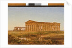 The Temple of Neptune, Paestum, 1847 by John Frederick Kensett