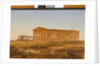 The Temple of Neptune, Paestum, 1847 by John Frederick Kensett