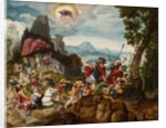 Landscape with the Conversion of Saul on the Road to Damascus, c.1545 by Herri met de Bles