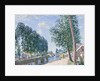 The Loing Canal at Moiret, c.1892 by Alfred Sisley