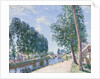 The Loing Canal at Moiret, c.1892 by Alfred Sisley