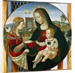 The Mystic Marriage of St. Catherine, 1502-03 by Baldassarre Peruzzi