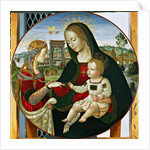 The Mystic Marriage of St. Catherine, 1502-03 by Baldassarre Peruzzi