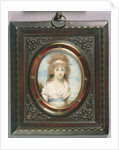 Portrait Miniature of Anna Maria Blunt, c.1795 by Henry Edridge