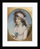 Portrait Miniature of Lydia or Elizabeth Hunt, c.1795 by Henry Edridge
