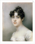 Portrait Miniature of Girl in a White Dress, c.1815 by Mary Ann Knight
